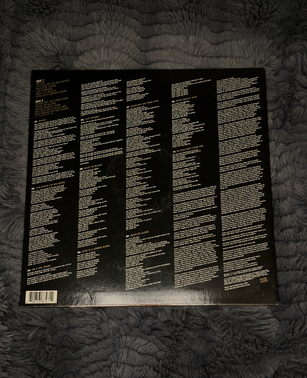 Amy Winehouse – Back to Black