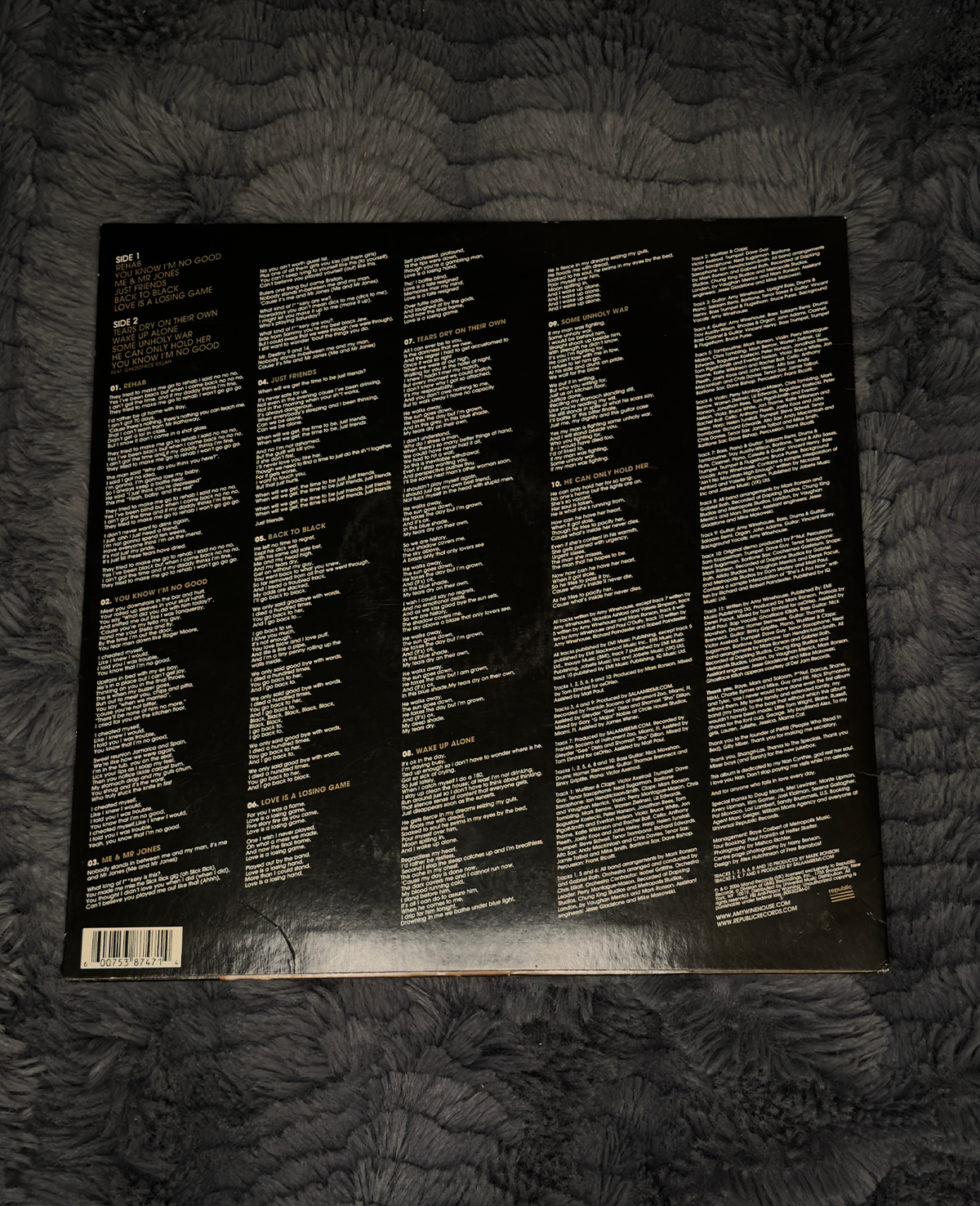 Amy Winehouse – Back to Black