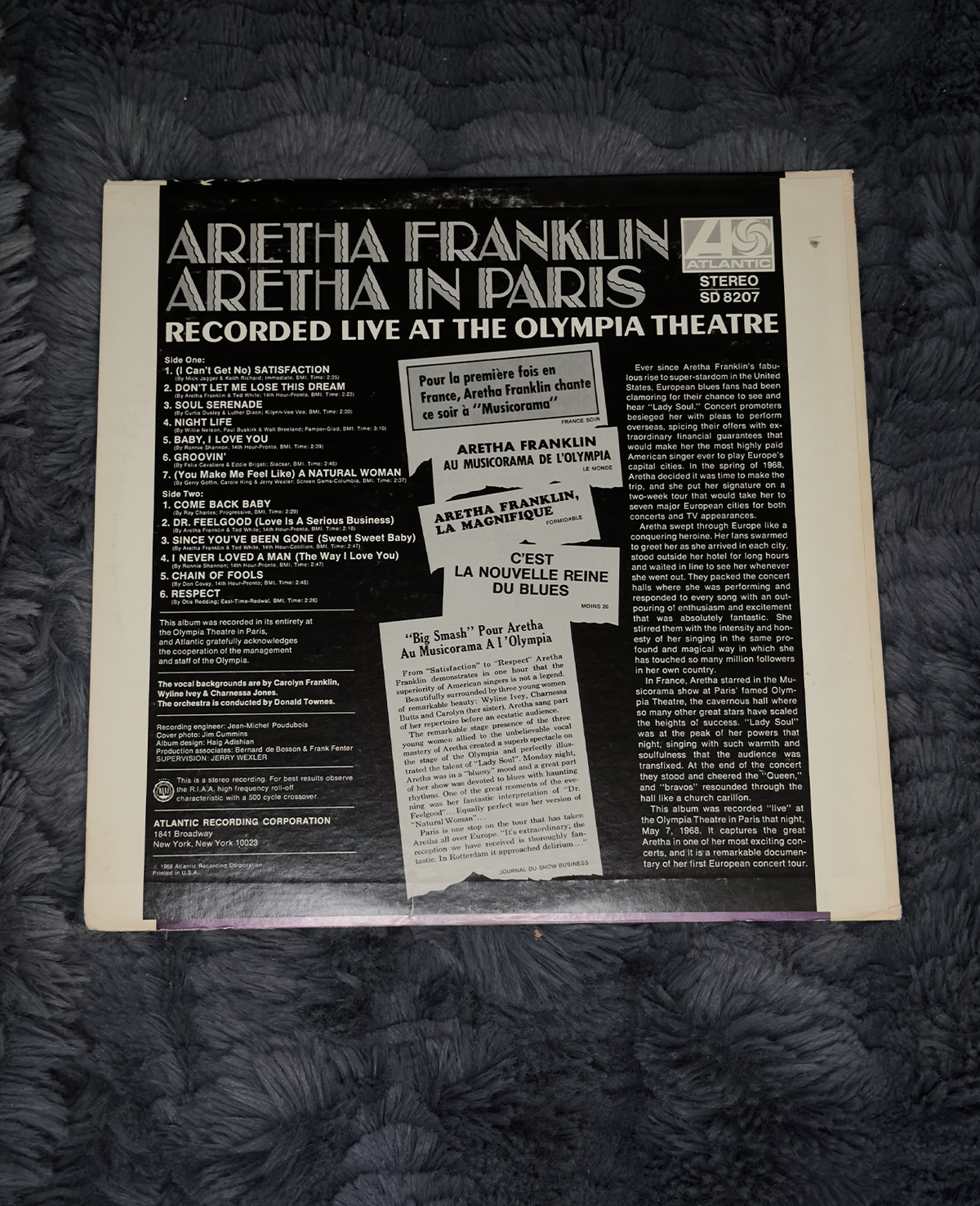 Aretha Franklin – Aretha in Paris
