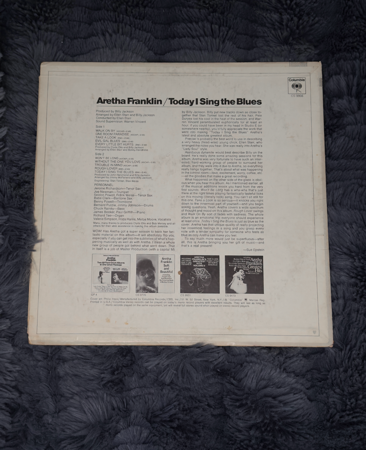 Aretha Franklin – Today I Sing the Blues