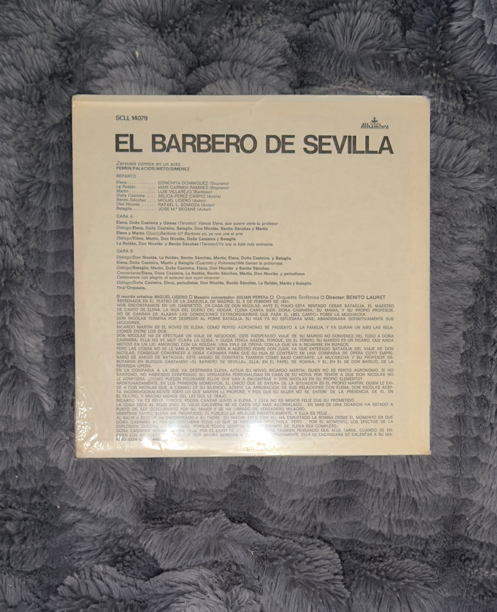 El Barbero de Sevilla – Conchita Domínguez / Benito Lauret