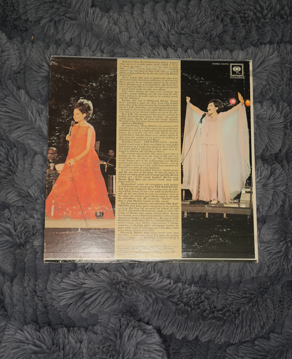 Barbra Streisand – A Happening in Central Park