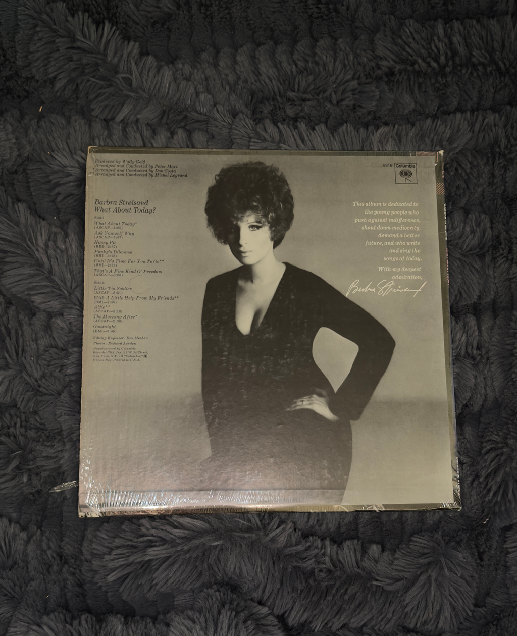 Barbra Streisand – What About Today?