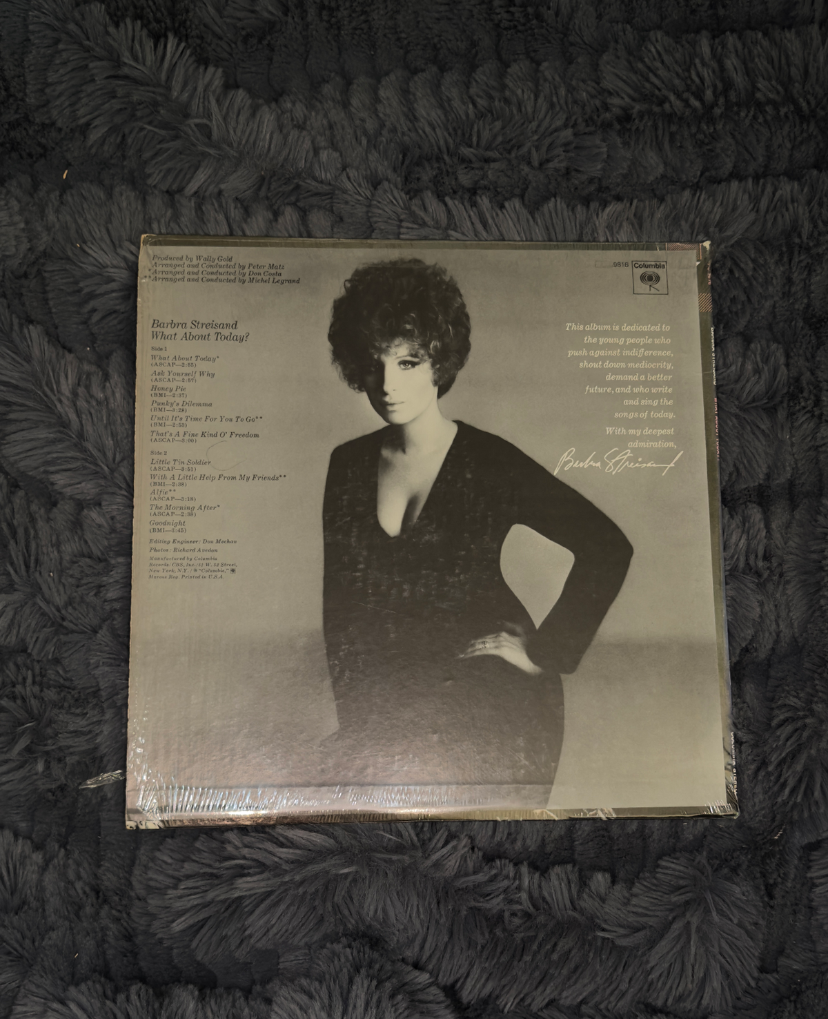 Barbra Streisand – What About Today?