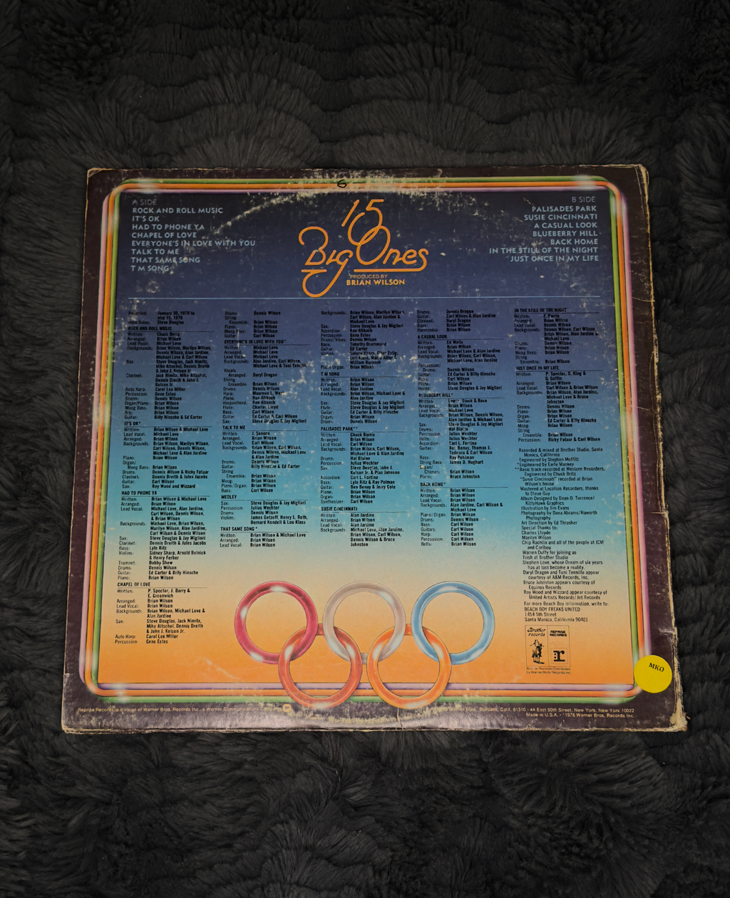 The Beach Boys – 15 Big Ones