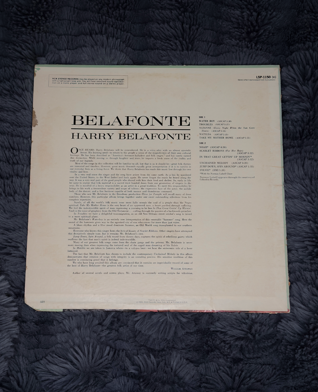 Harry Belafonte – Belafonte