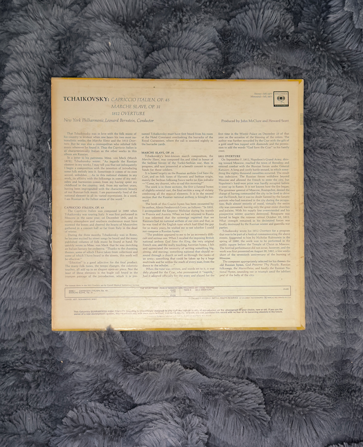 Bernstein Conducts Tchaikovsky – Leonard Bernstein / New York Philharmonic