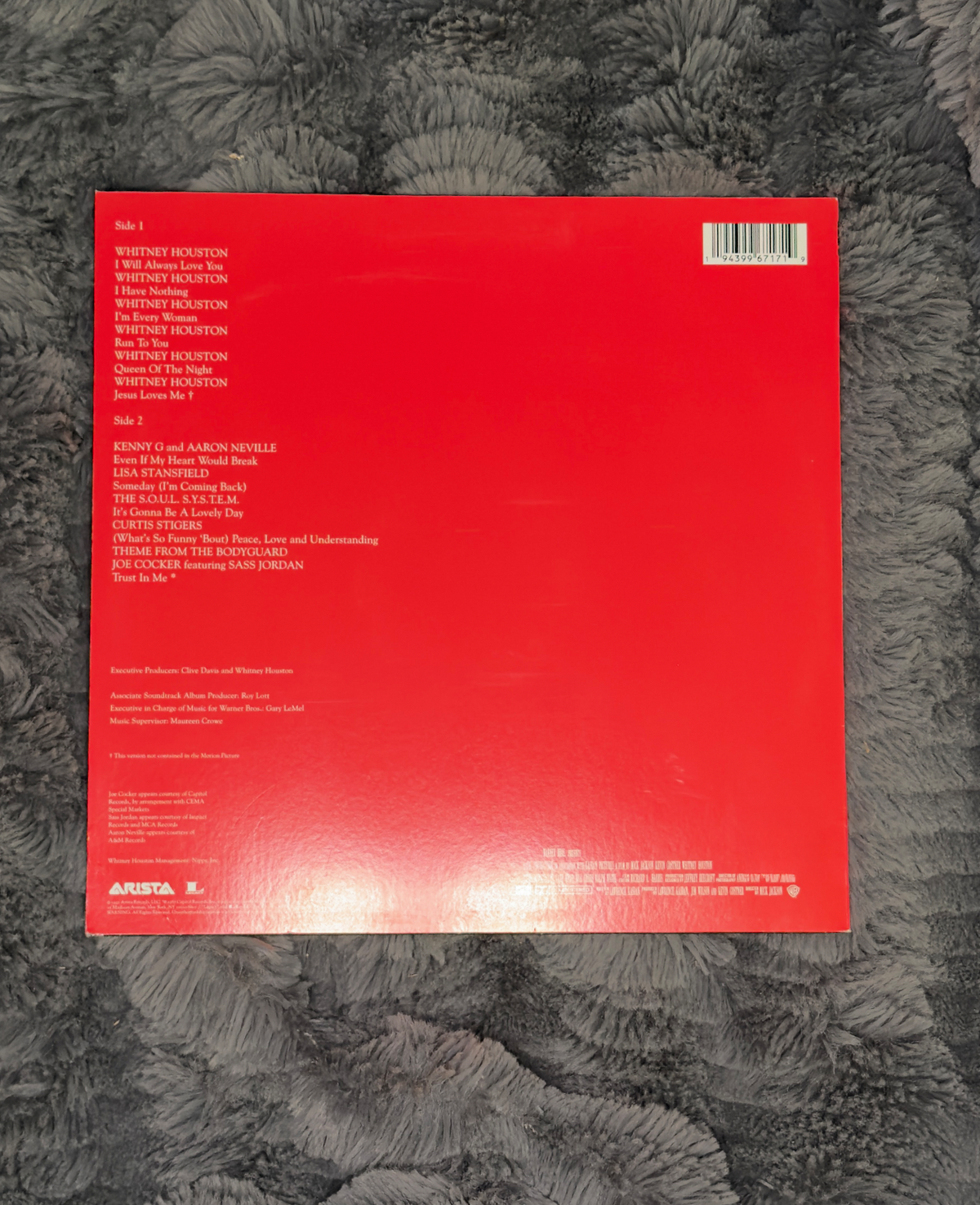 Whitney Houston – The Bodyguard: Original Soundtrack Album