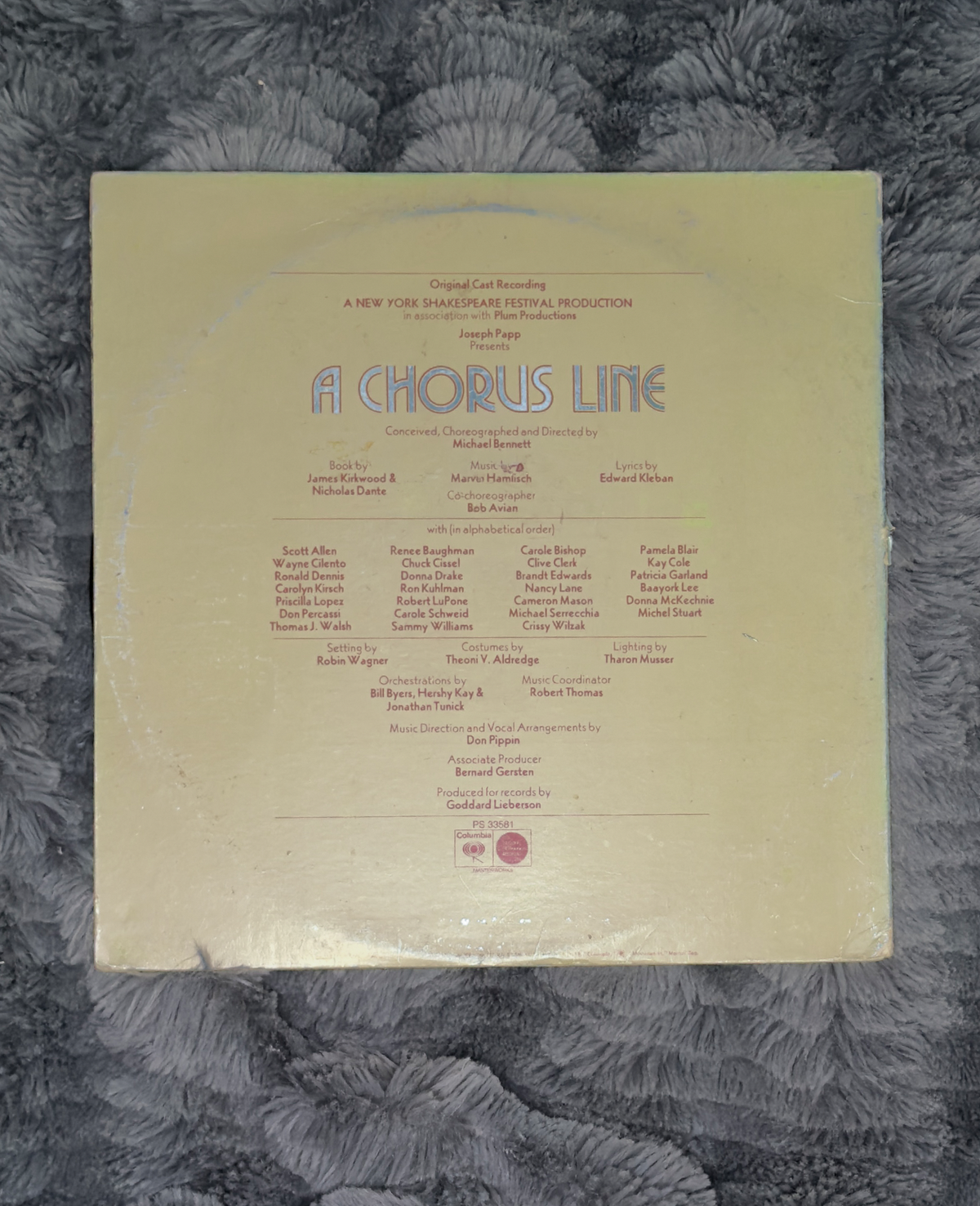Original Broadway Cast – A Chorus Line: Original Cast Recording