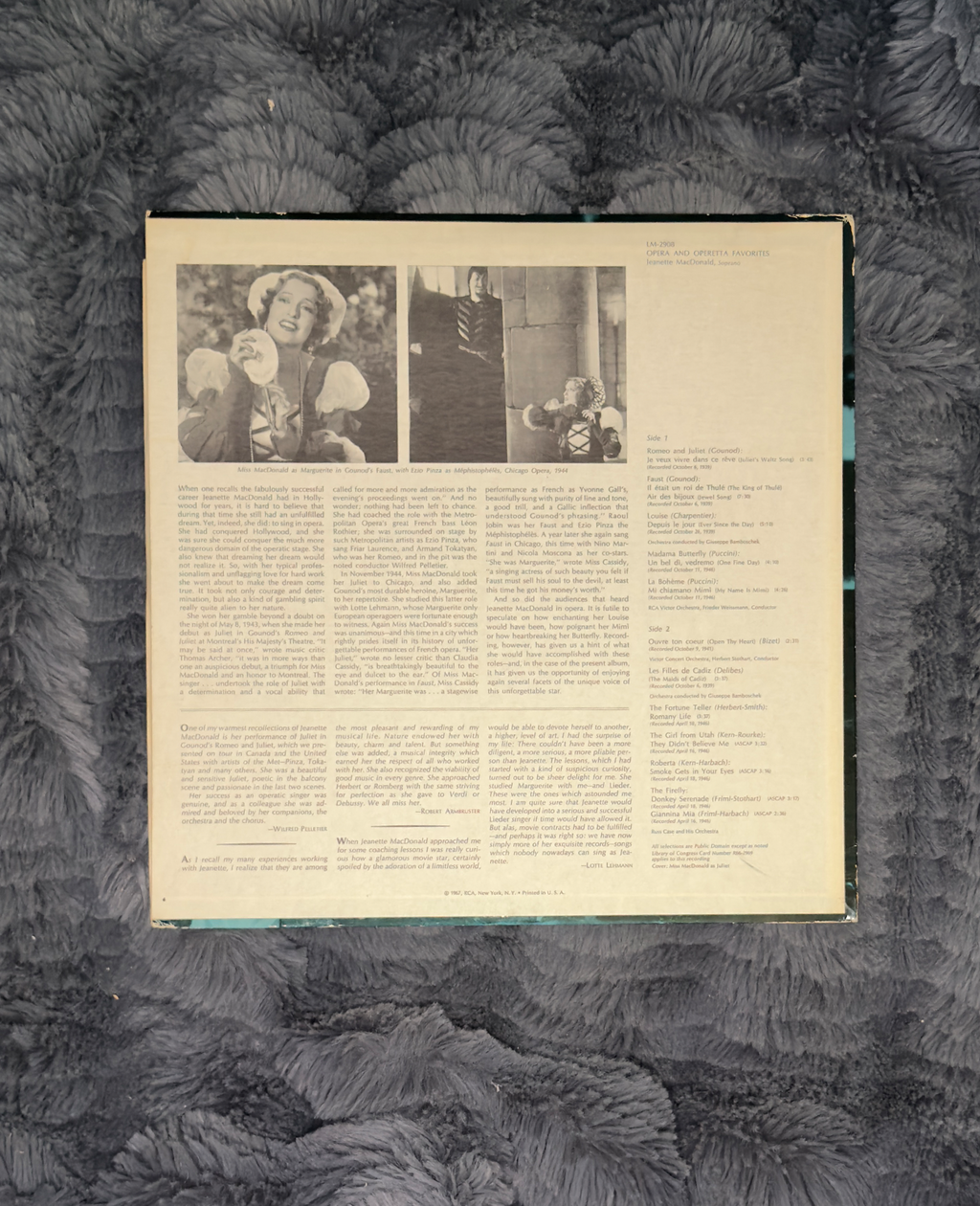 Opera and Operetta Favorites – Jeanette MacDonald