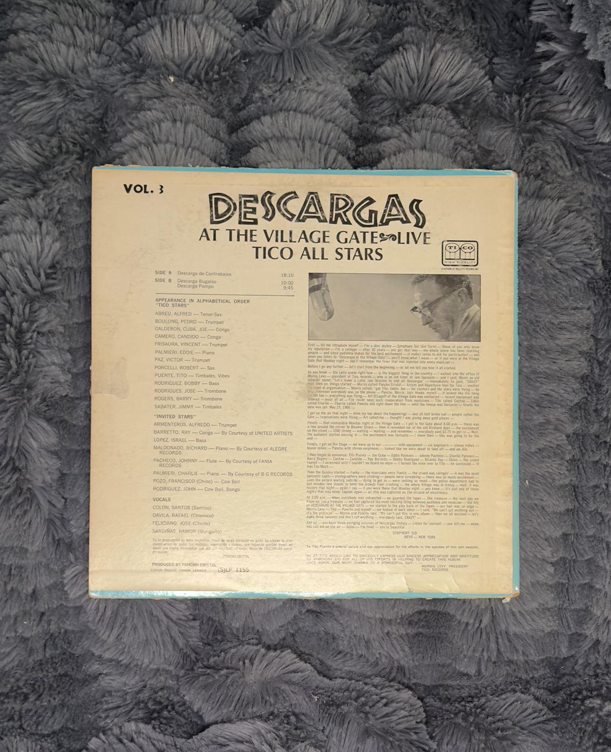 Descargas at the Village Gate, Live – Tico All-Stars