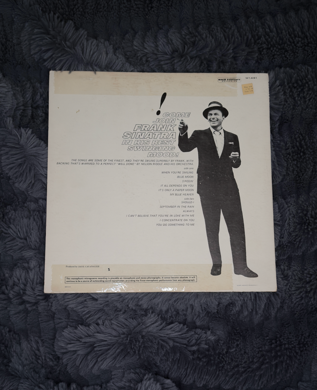 Frank Sinatra – Sinatra’s Swingin’ Session!!!