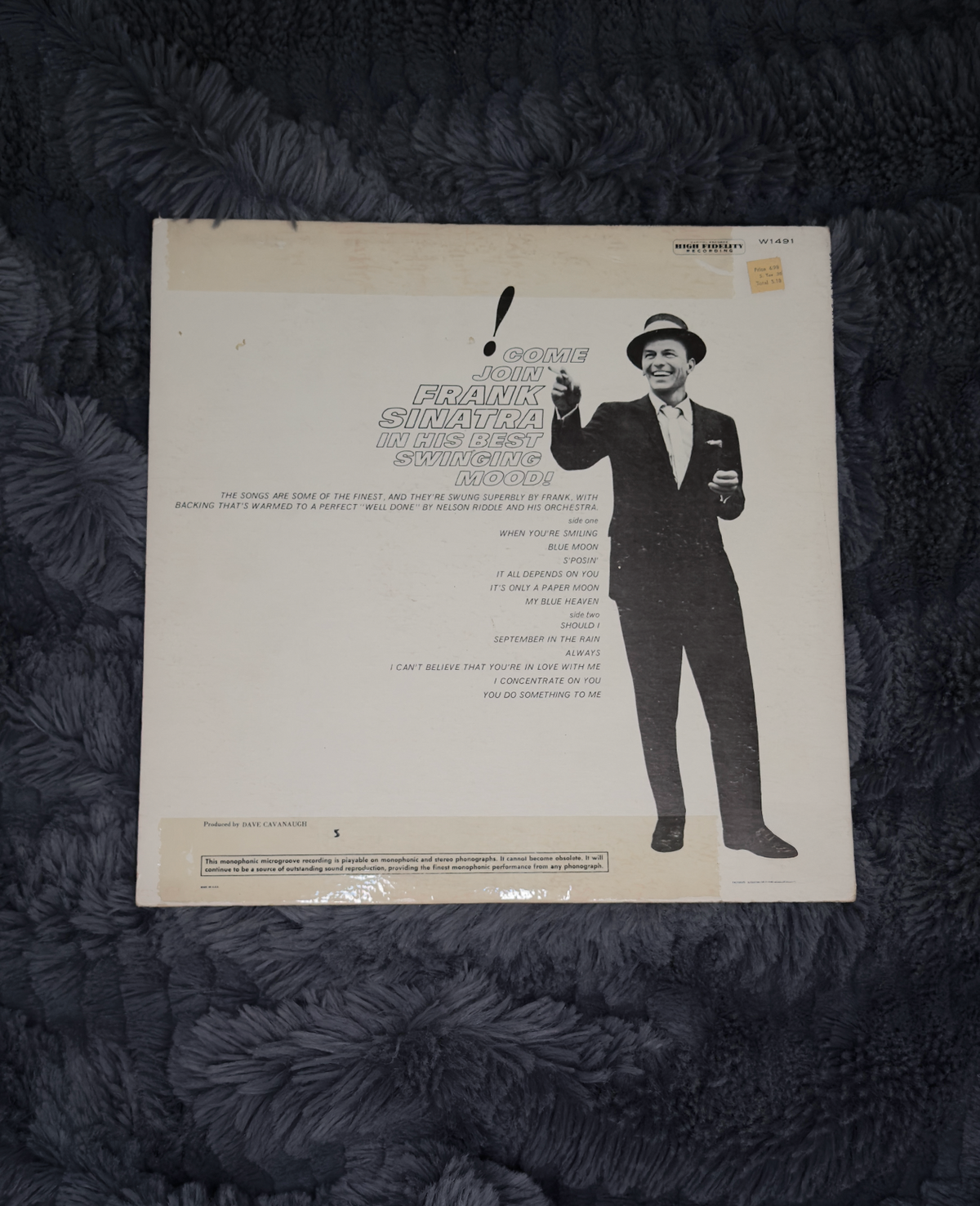 Frank Sinatra – Sinatra’s Swingin’ Session!!!