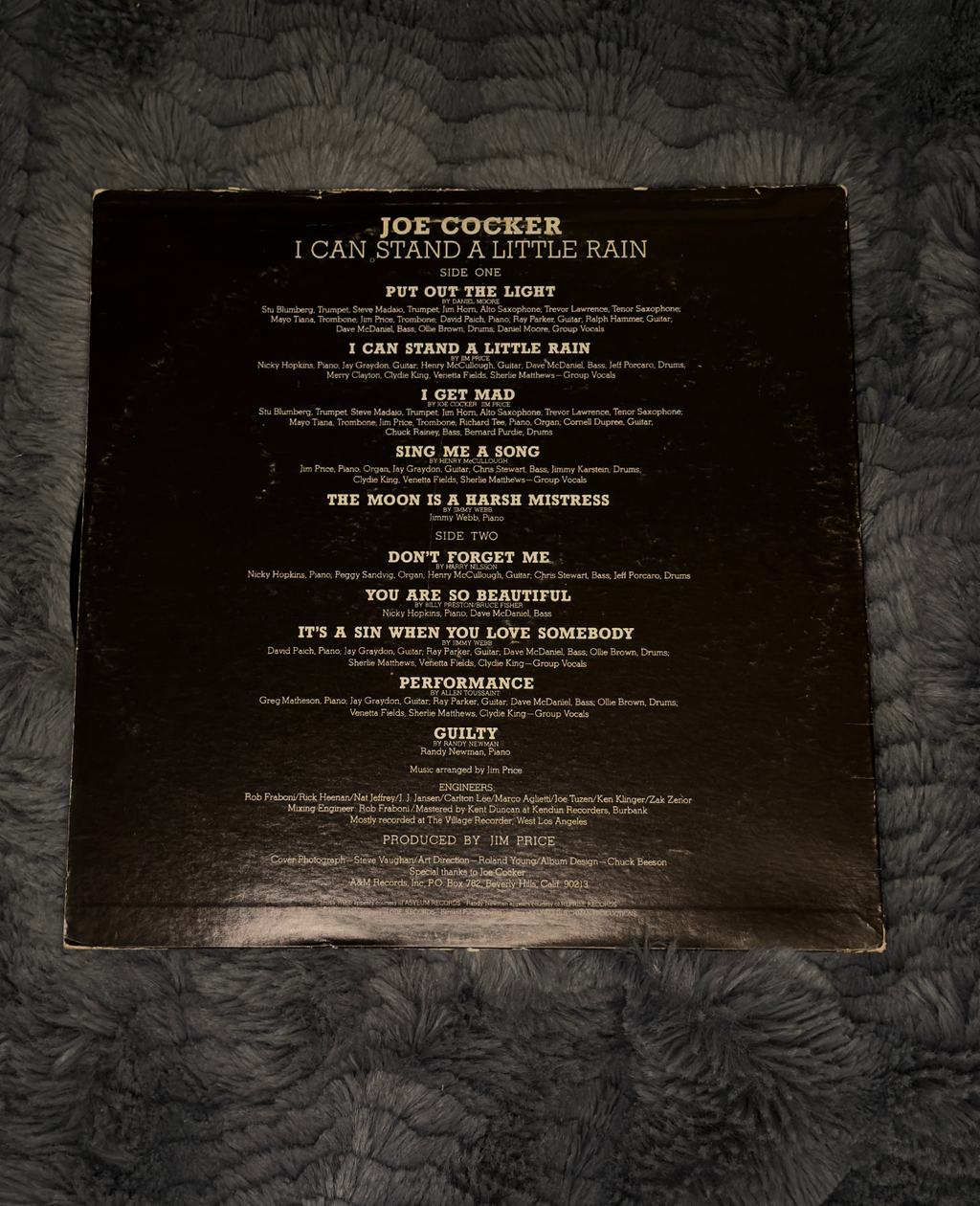 Joe Cocker – I Can Stand a Little Rain