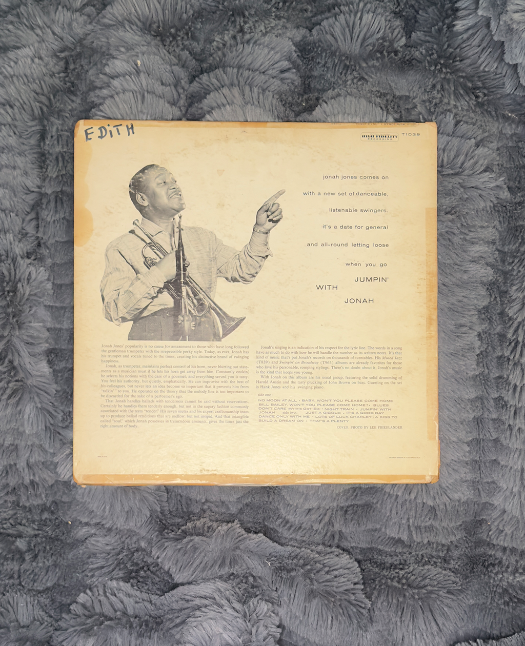 Jumpin’ With Jonah – The Jonah Jones Quartet