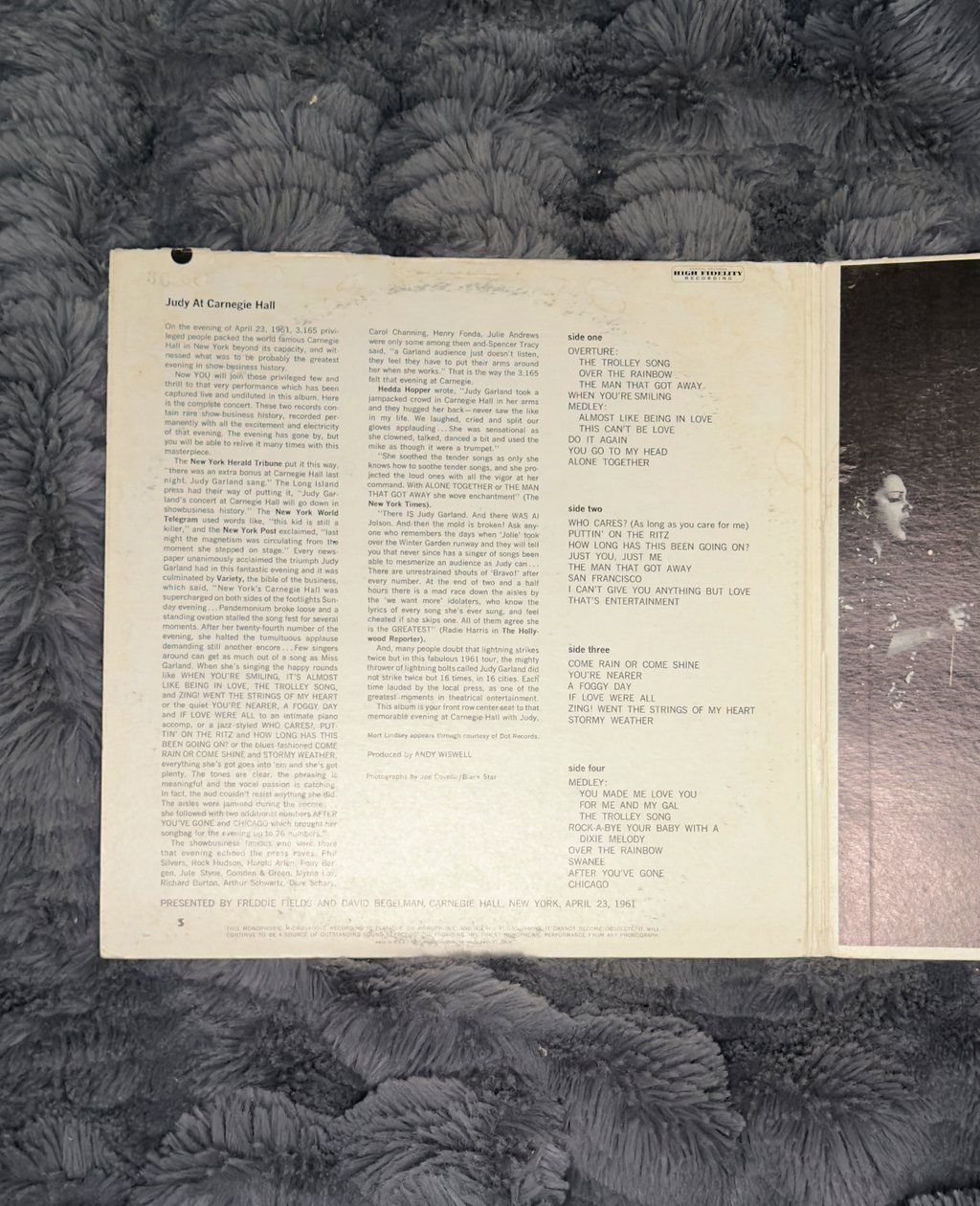 Judy at Carnegie Hall – Judy Garland