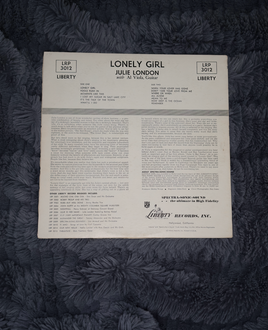 Julie London – Lonely Girl
