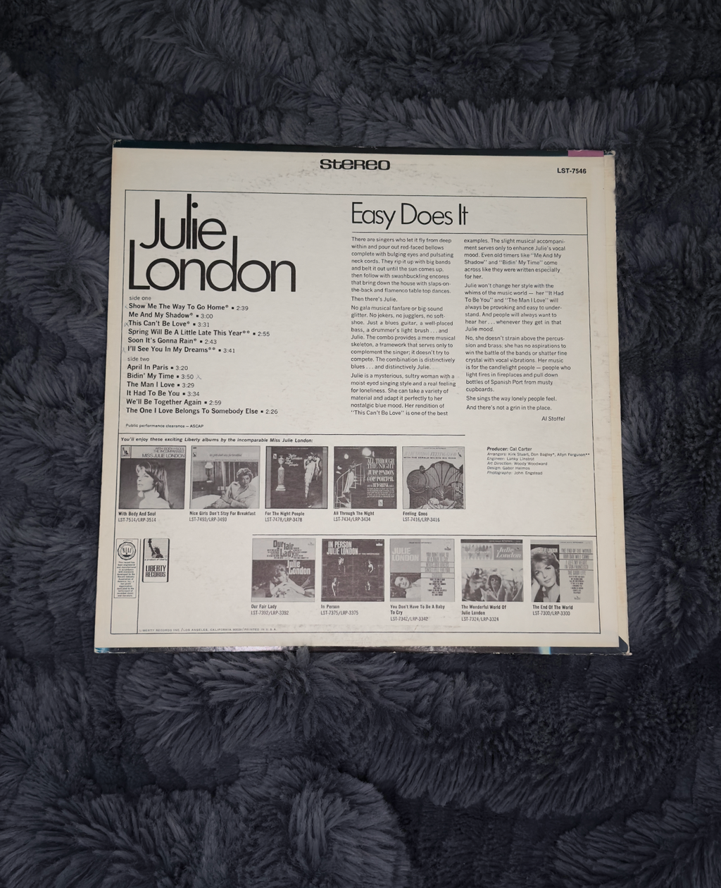 Julie London – Easy Does It