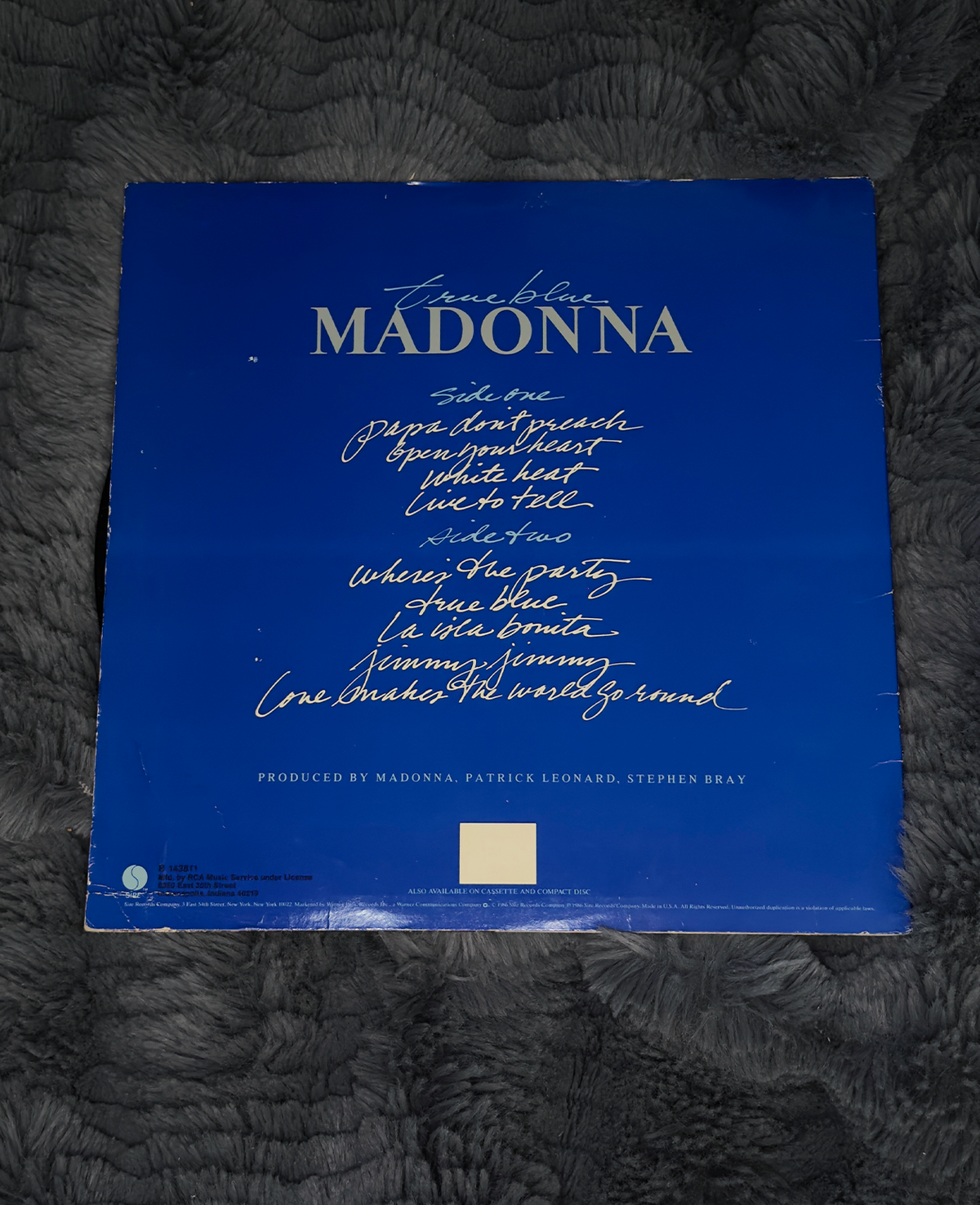 Madonna – True Blue