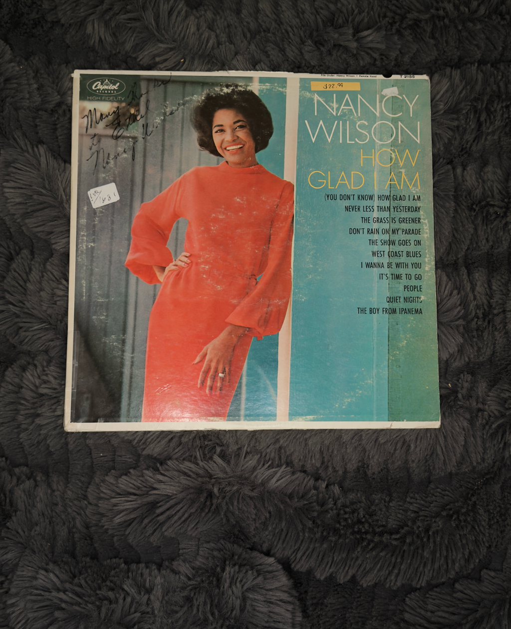 Nancy Wilson – How Glad I Am - Nancy Wilson Autographed