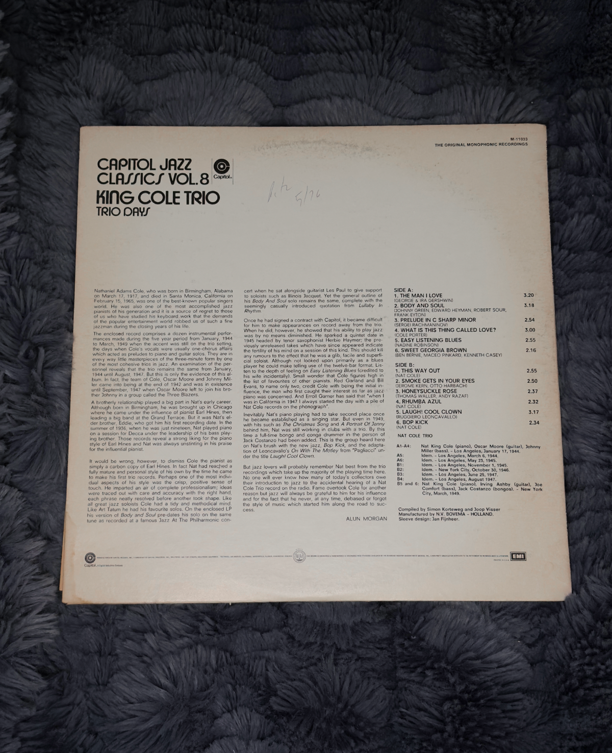Nat King Cole Trio – Trio Days