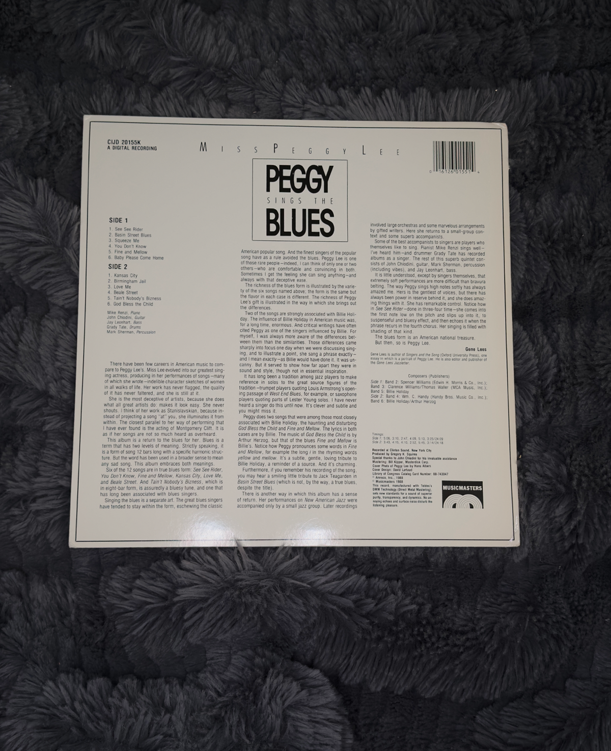 Peggy Lee – Peggy Sings the Blues