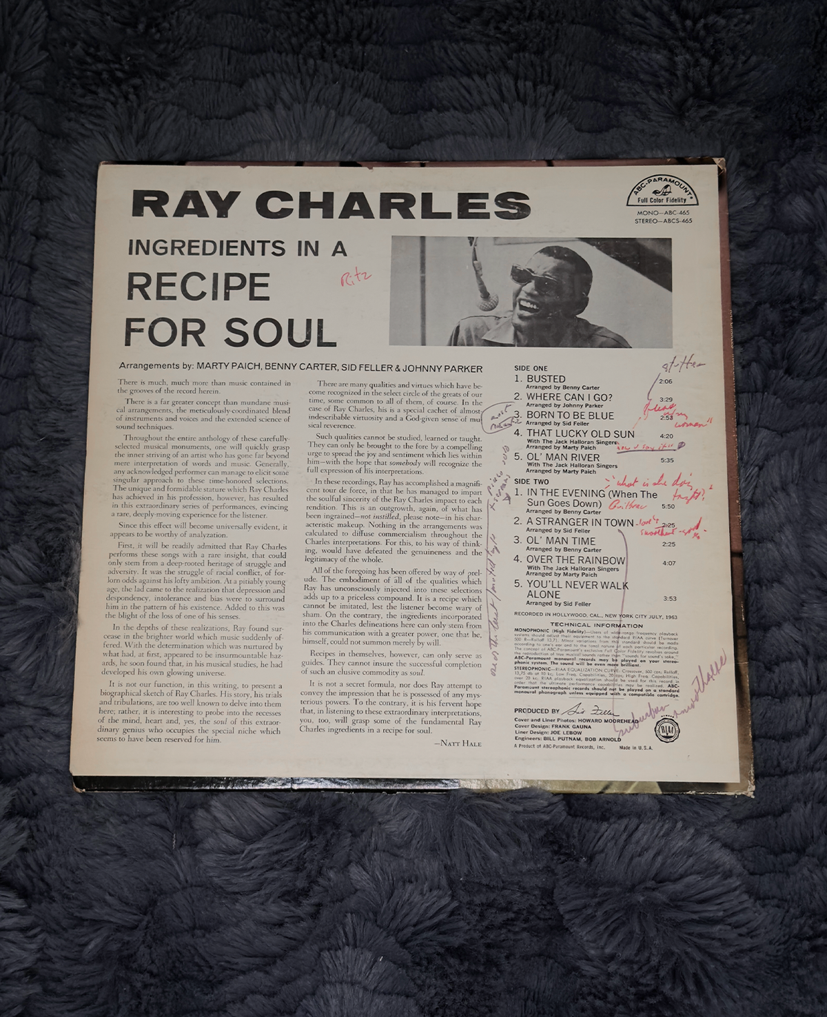 Ray Charles – Ingredients in a Recipe for Soul