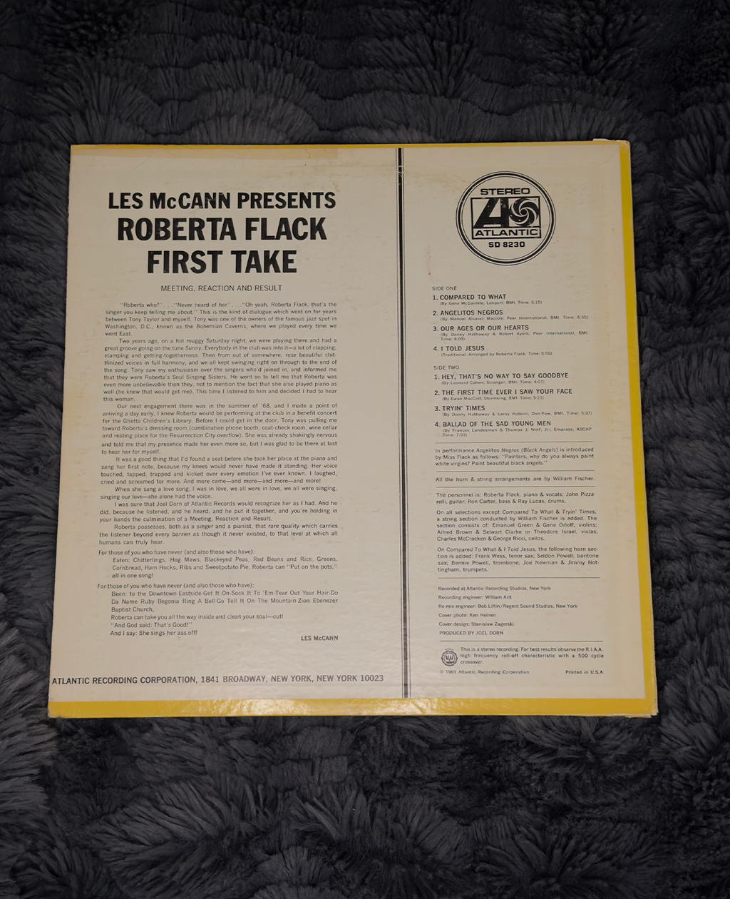 Roberta Flack – First Take