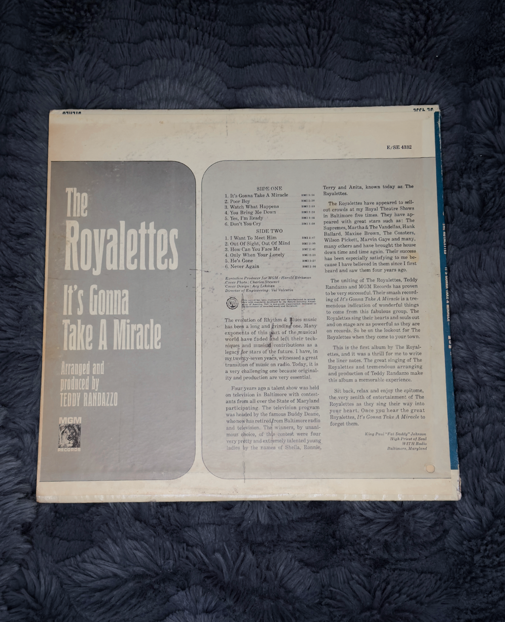 The Royalettes – It's Gonna Take a Miracle