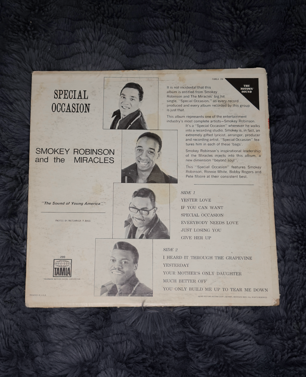 Smokey Robinson & the Miracles – Special Occasion