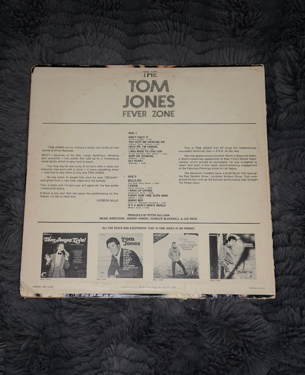 Tom Jones – The Tom Jones Fever Zone