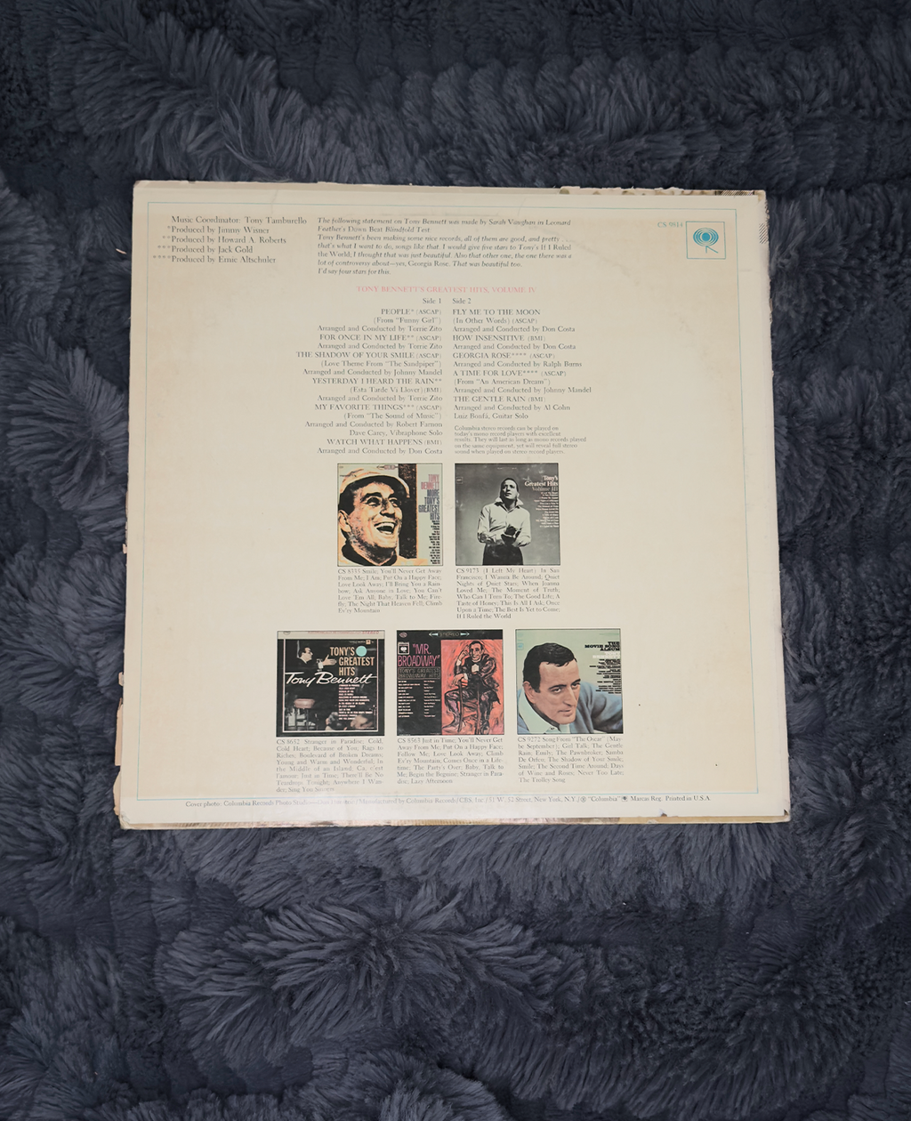 Tony Bennett – Tony Bennett’s Greatest Hits, Volume IV