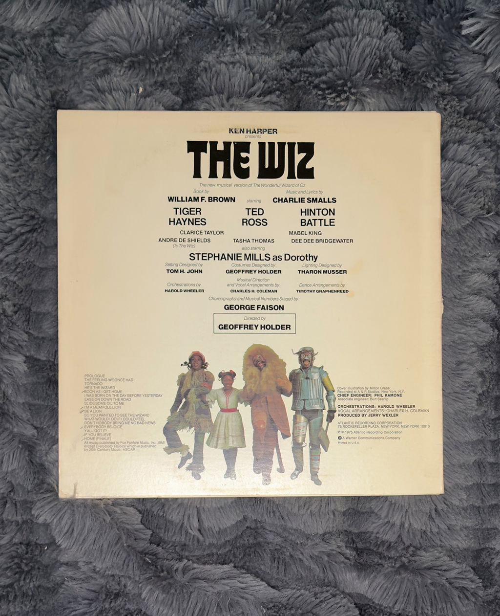 The Wiz: The Super Soul Musical “Wonderful Wizard of Oz” – Original Broadway Cast